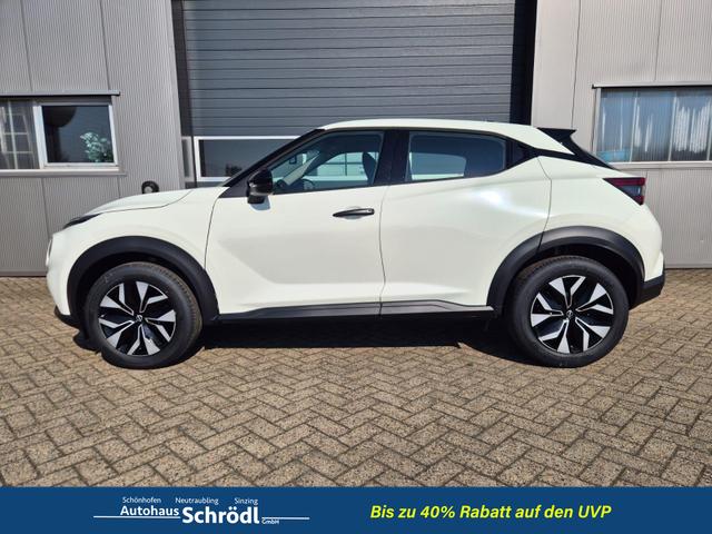 Nissan Juke 1.0 DIG-T 114PS Acenta Klimaautomatik Sitzheizung R&uuml;ckf.Kamera Bluetooth Touchscreen wireless Apple CarPlay Android Auto 