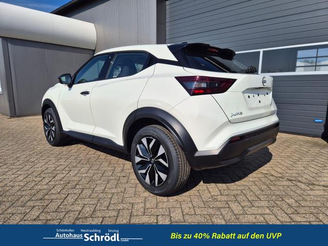 Nissan Juke 1.0 DIG-T 114PS Acenta Klimaautomatik Sitzheizung R&uuml;ckf.Kamera Bluetooth Touchscreen wireless Apple CarPlay Android Auto 