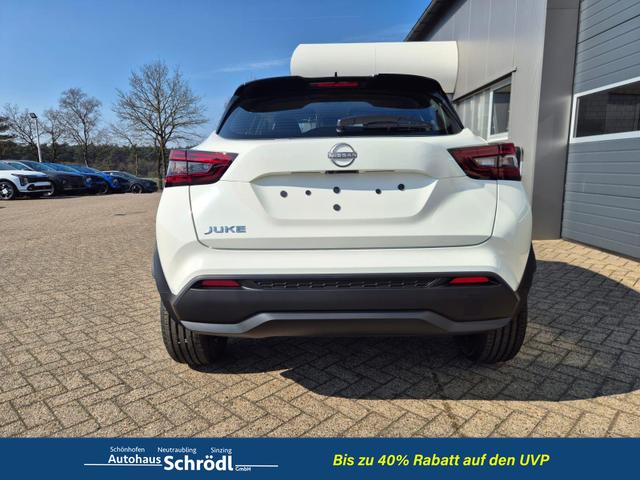 Nissan Juke 1.0 DIG-T 114PS Acenta Klimaautomatik Sitzheizung R&uuml;ckf.Kamera Bluetooth Touchscreen wireless Apple CarPlay Android Auto 