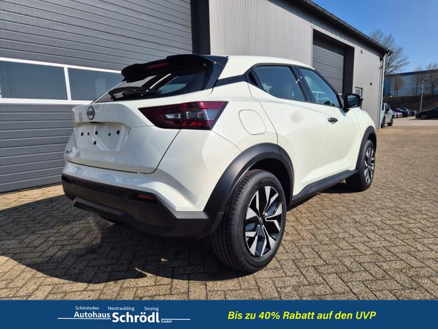 Nissan Juke 1.0 DIG-T 114PS Acenta Klimaautomatik Sitzheizung R&uuml;ckf.Kamera Bluetooth Touchscreen wireless Apple CarPlay Android Auto 