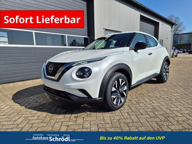 Nissan Juke - 1.0 DIG-T 114PS Acenta Klimaautomatik Sitzheizung R&uuml;ckf.Kamera Bluetooth Touchscreen wireless Apple CarPlay Android Auto