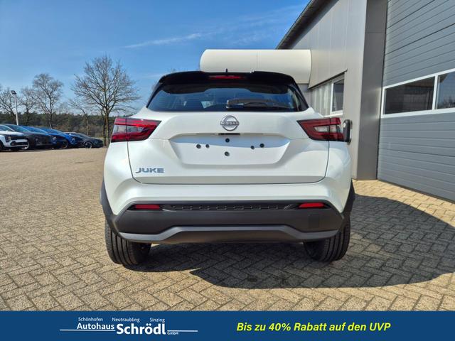 Nissan Juke 1.0 DIG-T 114PS Acenta Klimaautomatik Sitzheizung R&uuml;ckf.Kamera Bluetooth Touchscreen wireless Apple CarPlay Android Auto 
