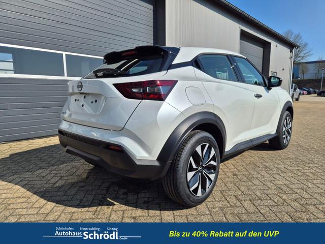 Nissan Juke 1.0 DIG-T 114PS Acenta Klimaautomatik Sitzheizung R&uuml;ckf.Kamera Bluetooth Touchscreen wireless Apple CarPlay Android Auto 
