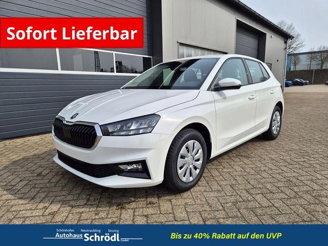 Skoda Fabia - 1.0 TSI 95PS Selection 5-t&uuml;rig R&uuml;ckf.Kamera Parksensoren Sitzheizung Multifunktionslenkrad Klima Skoda-Radio Bluetooth Touchscreen Tempomat Nebelsch. Apple CarPlay + Android Auto
