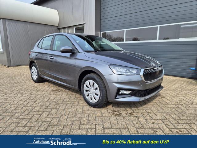 Skoda Fabia 1.0 TSI 95PS Selection 5-t&uuml;rig R&uuml;ckf.Kamera Parksensoren Sitzheizung Multifunktionslenkrad Klima Skoda-Radio Bluetooth Touchscreen Tempomat Nebelsch. Apple CarPlay + Android Auto 