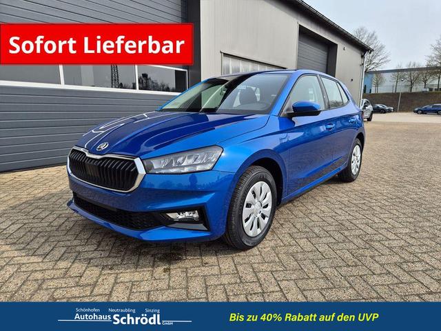 Skoda Fabia - 1.0 TSI 95PS Selection 5-t&uuml;rig R&uuml;ckf.Kamera Parksensoren Sitzheizung Multifunktionslenkrad Klima Skoda-Radio Bluetooth Touchscreen Tempomat Nebelsch. Apple CarPlay + Android Auto