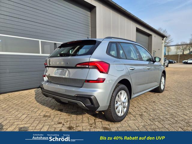 Skoda Kamiq 1.0 TSI 115PS DSG Selection R&uuml;ckf.Kamera PDC v+h Sitzheizung Klimaautomatik Skoda-Radio Apple CarPlay + Android Auto Tempomat Garantieverl&auml;ngerung 16"LM 