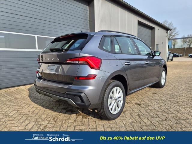 Skoda Kamiq 1.0 TSI 115PS DSG Selection R&uuml;ckf.Kamera PDC v+h Sitzheizung Klimaautomatik Skoda-Radio Apple CarPlay + Android Auto Tempomat Garantieverl&auml;ngerung 16"LM 
