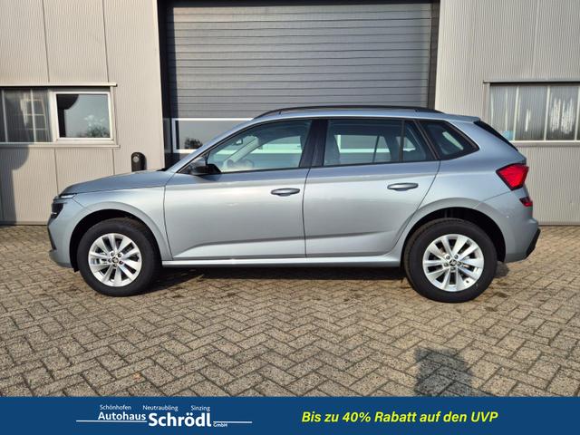 Skoda Kamiq 1.0 TSI 115PS DSG Selection AHK R&uuml;ckf.Kamera PDC v+h Sitzheizung Klimaautomatik Skoda-Radio Apple CarPlay + Android Auto Tempomat Garantieverl&auml;ngerung 16"LM 