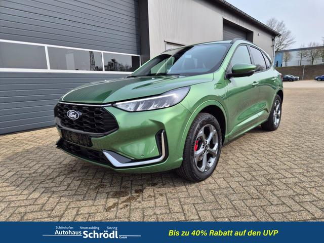 Ford Kuga ST-Line X 243PS PHEV Automatik schwenkb. AHK Sitzheizung v+h Lenkradheizung Frontscheibe beheizb. Klimaauomatik Navi SYNC4 Apple CarPlay Android Auto Touchscreen PDC 4xKamera 2xKeyless B+O Sound 18"LM vollelektr. Reichweite 67KM 