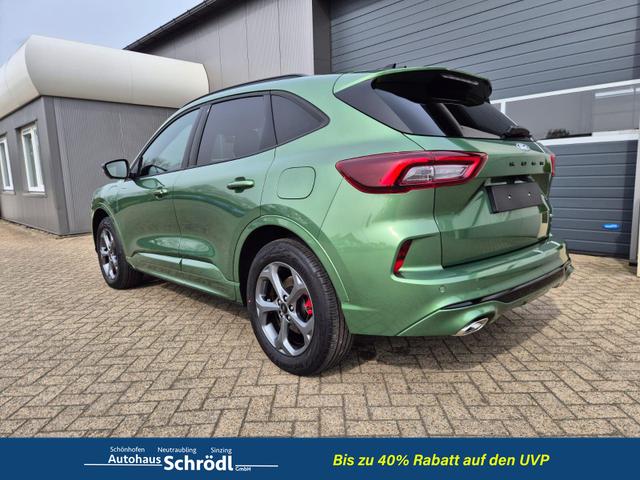 Ford Kuga ST-Line X 243PS PHEV Automatik schwenkb. AHK Sitzheizung v+h Lenkradheizung Frontscheibe beheizb. Klimaauomatik Navi SYNC4 Apple CarPlay Android Auto Touchscreen PDC 4xKamera 2xKeyless B+O Sound 18"LM vollelektr. Reichweite 67KM 