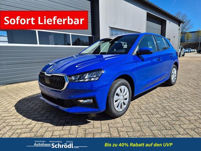 Skoda Fabia - 1.0 TSI 95PS Selection 5-t&uuml;rig R&uuml;ckf.Kamera Parksensoren Sitzheizung Multifunktionslenkrad Klima Skoda-Radio Bluetooth Touchscreen Tempomat Nebelsch. Apple CarPlay + Android Auto