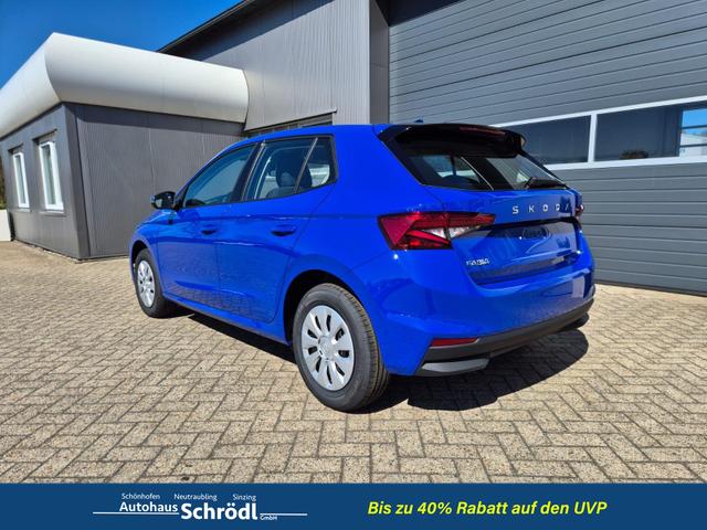 Skoda Fabia 1.0 TSI 95PS Selection 5-t&uuml;rig R&uuml;ckf.Kamera Parksensoren Sitzheizung Multifunktionslenkrad Klima Skoda-Radio Bluetooth Touchscreen Tempomat Nebelsch. Apple CarPlay + Android Auto 