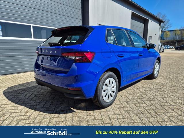 Skoda Fabia 1.0 TSI 95PS Selection 5-t&uuml;rig R&uuml;ckf.Kamera Parksensoren Sitzheizung Multifunktionslenkrad Klima Skoda-Radio Bluetooth Touchscreen Tempomat Nebelsch. Apple CarPlay + Android Auto 