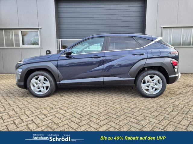 Hyundai KONA - Trend 1.6 T-GDI 150PS Automatik MY2026 Voll-LED-Projektionsscheinw. mit LED-Lichtband Sitzheizung v+h Lenkradheizung ACC Klimaautomatik Navi Touchscreen DAB+ Apple CarPlay + Android Auto PDC R&uuml;ckf.Kamera 2xKeyless 17-LM