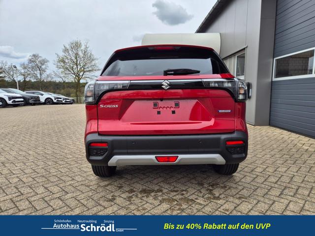 Suzuki S-Cross Comfort+ 110PS Automatik MHEV 1.4 Boosterjet Teilleder Navi Klimaautomatik Sitzheizung ACC PDC v+h 4x Kamera Suzuki-Radio Apple CarPlay Android Auto Touchscreen 2xKeyless 17-LM 