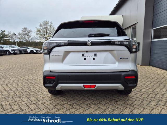 Suzuki S-Cross Comfort+ 110PS MHEV 4x4 ALLGRIP 1.4 Boosterjet Teilleder Navi Klimaautomatik Sitzheizung ACC PDC v+h 4x Kamera Suzuki-Radio Apple CarPlay Android Auto Touchscreen 2xKeyless 17-LM 
