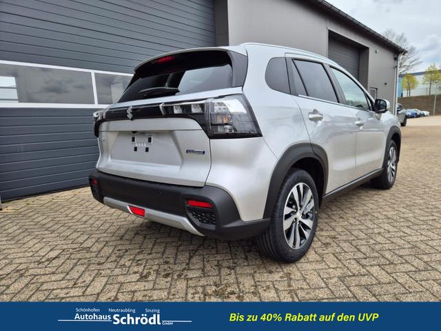 Suzuki S-Cross Comfort+ 110PS MHEV 4x4 ALLGRIP 1.4 Boosterjet Teilleder Navi Klimaautomatik Sitzheizung ACC PDC v+h 4x Kamera Suzuki-Radio Apple CarPlay Android Auto Touchscreen 2xKeyless 17-LM 