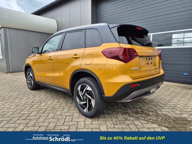 Suzuki Vitara Comfort+ 110PS Automatik MHEV 1.4 Boosterjet Teilleder Navi Klimaautomatik Sitzheizung ACC PDC v+h R&uuml;ckf.Kamera Suzuki-Radio Apple CarPlay Android Auto Touchscreen 2xKeyless 17-LM 