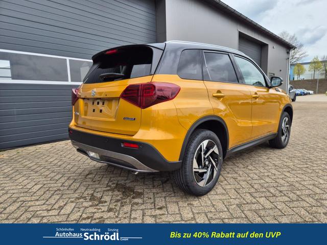 Suzuki Vitara Comfort+ 110PS Automatik MHEV 1.4 Boosterjet Teilleder Navi Klimaautomatik Sitzheizung ACC PDC v+h R&uuml;ckf.Kamera Suzuki-Radio Apple CarPlay Android Auto Touchscreen 2xKeyless 17-LM 