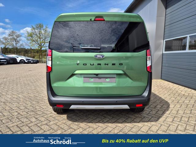Ford Tourneo Courier 1.0 EcoBoost 125PS Active Teil-Leder Sitzheizung Lenkradheizung Klimaautomatik PDC v+h R&uuml;ckf.-Kamera ACC TWA Frontscheibe beheizb. Ford-Navi SYNC4 Apple CarPlay + Android Auto 