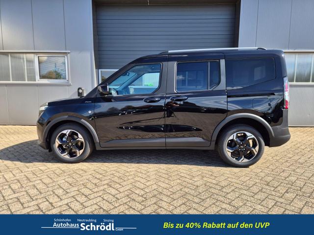 Ford Tourneo Courier - 1.0 EcoBoost 125PS Active Teil-Leder Sitzheizung Lenkradheizung Klimaautomatik PDC v+h R&uuml;ckf.-Kamera ACC TWA Frontscheibe beheizb. Ford-Navi SYNC4 Apple CarPlay + Android Auto
