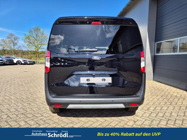 Ford Tourneo Courier 1.0 EcoBoost 125PS Active Teil-Leder Sitzheizung Lenkradheizung Klimaautomatik PDC v+h R&uuml;ckf.-Kamera ACC TWA Frontscheibe beheizb. Ford-Navi SYNC4 Apple CarPlay + Android Auto 