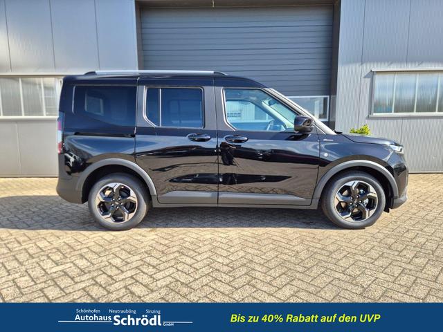 Ford Tourneo Courier 1.0 EcoBoost 125PS Active Teil-Leder Sitzheizung Lenkradheizung Klimaautomatik PDC v+h R&uuml;ckf.-Kamera ACC TWA Frontscheibe beheizb. Ford-Navi SYNC4 Apple CarPlay + Android Auto 