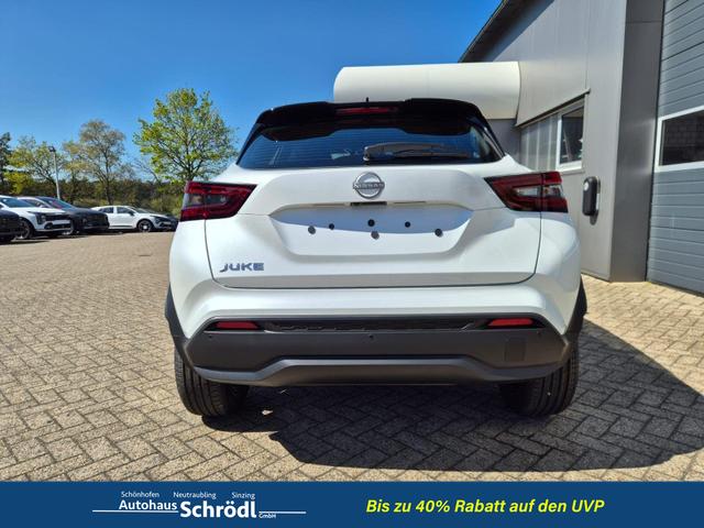 Nissan Juke 1.0 DIG-T 114PS N-Connecta Teil-Leder Klimaautomatik PDC v+h R&uuml;ckf.Kamera Bluetooth Touchscreen Apple CarPlay Android Auto 17"LM 