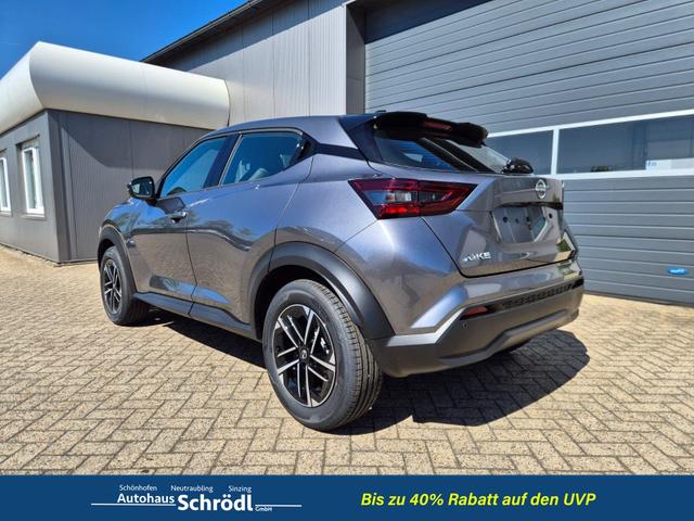 Nissan Juke 1.0 DIG-T 114PS N-Connecta Teil-Leder Klimaautomatik PDC v+h R&uuml;ckf.Kamera Bluetooth Touchscreen Apple CarPlay Android Auto 17"LM 