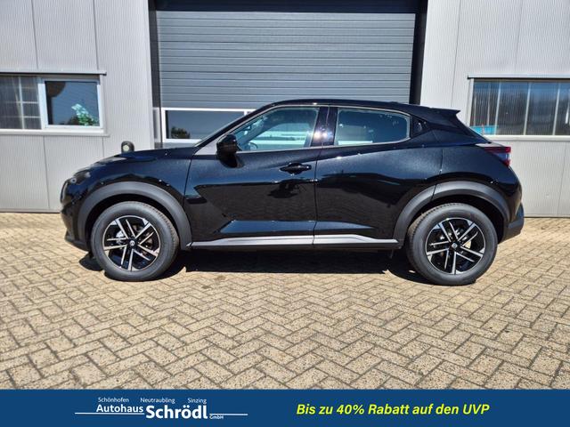 Nissan Juke 1.0 DIG-T 114PS N-Connecta Teil-Leder Klimaautomatik PDC v+h R&uuml;ckf.Kamera Bluetooth Touchscreen Apple CarPlay Android Auto 17"LM 