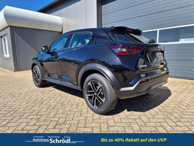 Nissan Juke 1.0 DIG-T 114PS N-Connecta Teil-Leder Klimaautomatik PDC v+h R&uuml;ckf.Kamera Bluetooth Touchscreen Apple CarPlay Android Auto 17"LM 