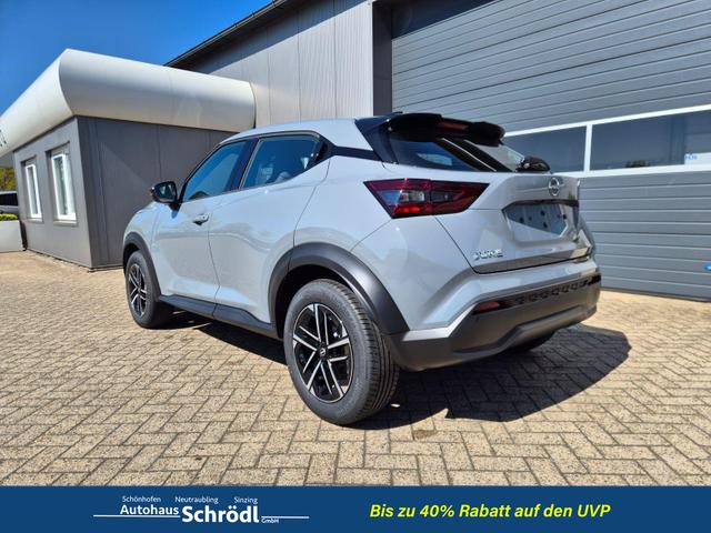 Nissan Juke 1.0 DIG-T 114PS N-Connecta Teil-Leder Klimaautomatik PDC v+h R&uuml;ckf.Kamera Bluetooth Touchscreen Apple CarPlay Android Auto 17"LM 