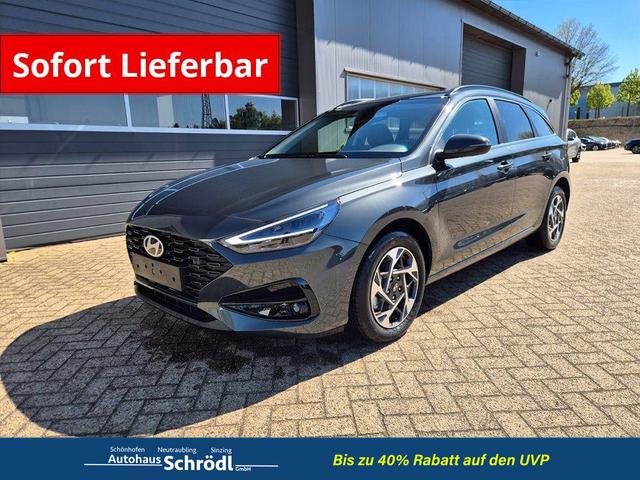 Hyundai i30 Kombi - 1.6 T-GDI 150PS Automatik Trend Sitzheizung Lenkradheizung Klimaautomatik PDC v+h R&uuml;ckf.Kamera Navi Apple CarPlay + Android Auto 16"LM