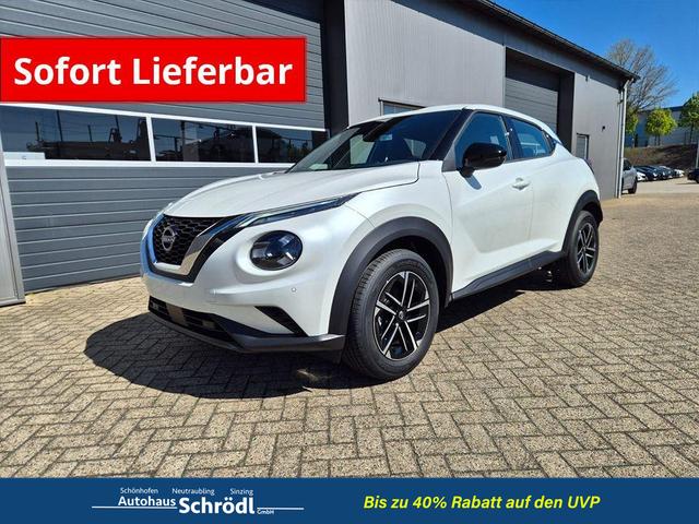 Nissan Juke - 1.0 DIG-T 114PS N-Connecta Teil-Leder Klimaautomatik PDC v+h R&uuml;ckf.Kamera Bluetooth Touchscreen Apple CarPlay Android Auto 17"LM