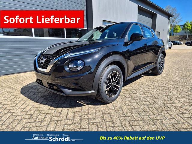 Nissan Juke - 1.0 DIG-T 114PS N-Connecta Teil-Leder Klimaautomatik PDC v+h R&uuml;ckf.Kamera Bluetooth Touchscreen Apple CarPlay Android Auto 17"LM