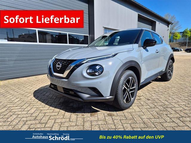 Nissan Juke - 1.0 DIG-T 114PS N-Connecta Teil-Leder Klimaautomatik PDC v+h R&uuml;ckf.Kamera Bluetooth Touchscreen Apple CarPlay Android Auto 17"LM