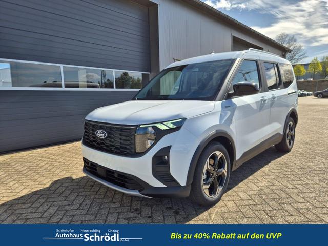 Ford Tourneo Courier - 1.0 EcoBoost 125PS Active Teil-Leder Sitzheizung Lenkradheizung Klimaautomatik PDC v+h R&uuml;ckf.-Kamera ACC TWA Frontscheibe beheizb. Ford-Navi SYNC4 Apple CarPlay + Android Auto