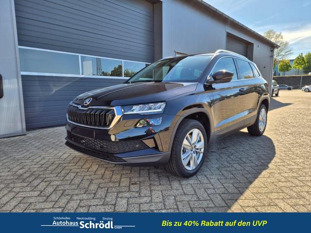 Skoda Karoq - 1.5 TSI 150PS DSG Selection AHK Klimaautomatik Sitzheizung Lenkradheizung ACC PDC v+h R&uuml;ckf.Kamera abg.Scheiben Apple CarPlay Android Auto 17"LM