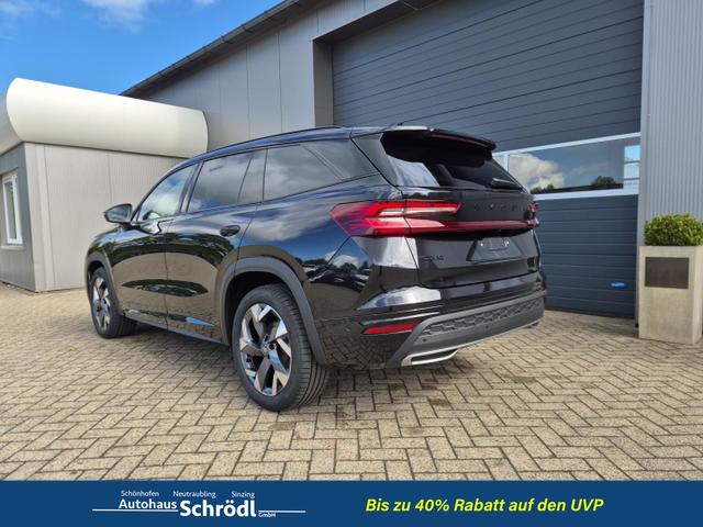 Skoda Kodiaq Sportline 1.5 TSI 204PS PHEV DSG schwenkb. AHK elektr. PanoDach HUD Alcantara PDC v+h 360&deg;Kamera CANTON Sound Klimaautomatik Sitzheizung Lenkradheizung Navi Apple CarPlay Android Auto 2xKeyless 19"LM vollelektr. Reichweite 116KM 