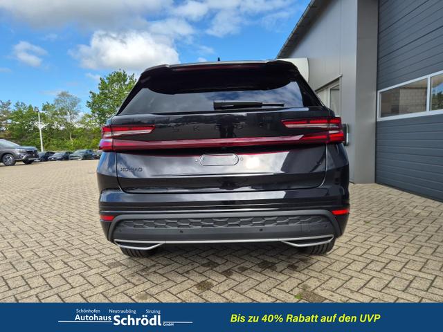Skoda Kodiaq Sportline 1.5 TSI 204PS PHEV DSG schwenkb. AHK elektr. PanoDach HUD Alcantara PDC v+h 360&deg;Kamera CANTON Sound Klimaautomatik Sitzheizung Lenkradheizung Navi Apple CarPlay Android Auto 2xKeyless 19"LM vollelektr. Reichweite 116KM 
