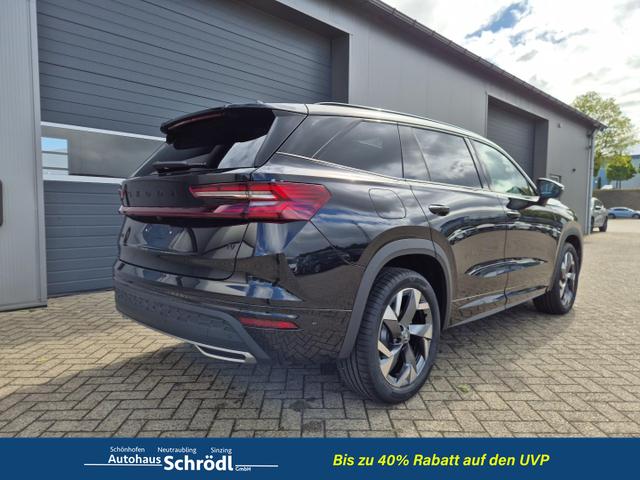 Skoda Kodiaq Sportline 1.5 TSI 204PS PHEV DSG schwenkb. AHK elektr. PanoDach HUD Alcantara PDC v+h 360&deg;Kamera CANTON Sound Klimaautomatik Sitzheizung Lenkradheizung Navi Apple CarPlay Android Auto 2xKeyless 19"LM vollelektr. Reichweite 116KM 