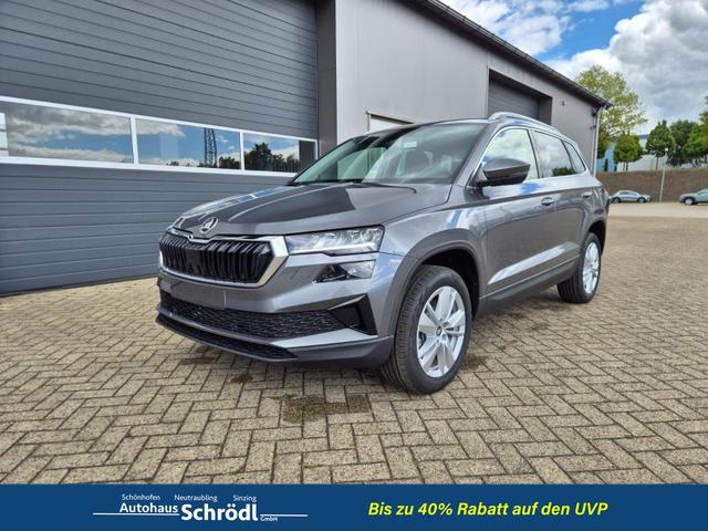 Skoda Karoq - 1.5 TSI 150PS DSG Selection AHK Klimaautomatik Sitzheizung Lenkradheizung ACC PDC v+h R&uuml;ckf.Kamera abg.Scheiben Apple CarPlay Android Auto 17"LM