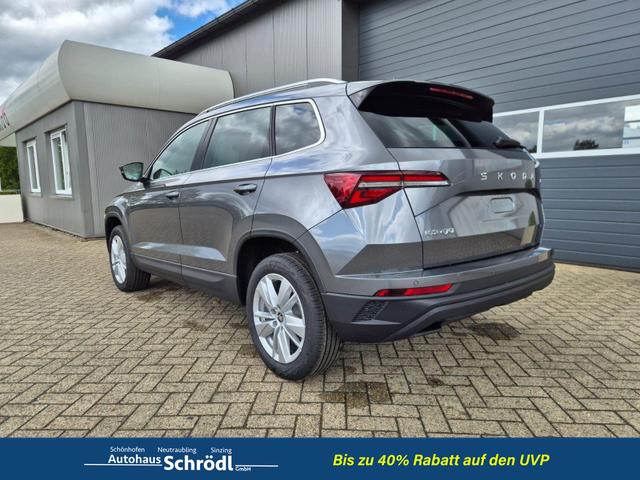 Skoda Karoq 1.5 TSI 150PS DSG Selection AHK Klimaautomatik Sitzheizung Lenkradheizung ACC PDC v+h R&uuml;ckf.Kamera abg.Scheiben Apple CarPlay Android Auto 17"LM 