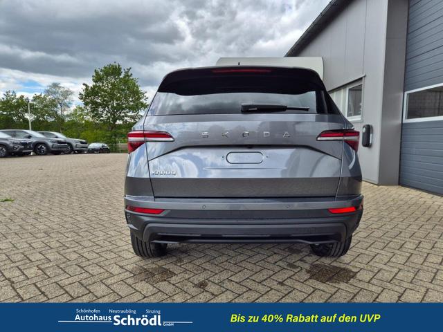 Skoda Karoq 1.5 TSI 150PS DSG Selection AHK Klimaautomatik Sitzheizung Lenkradheizung ACC PDC v+h R&uuml;ckf.Kamera abg.Scheiben Apple CarPlay Android Auto 17"LM 