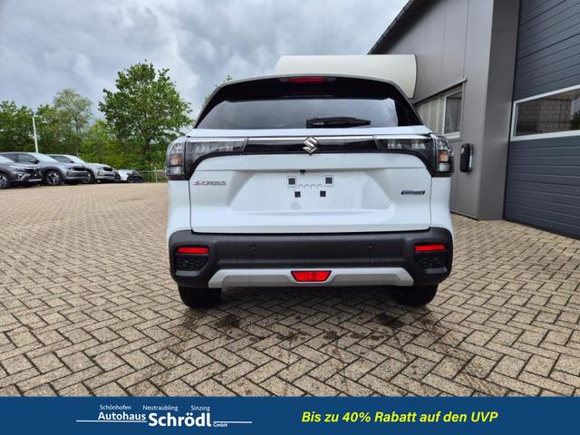 Suzuki S-Cross Comfort+ 110PS MHEV 4x4 ALLGRIP 1.4 Boosterjet Teilleder Navi Klimaautomatik Sitzheizung ACC PDC v+h 4x Kamera Suzuki-Radio Apple CarPlay Android Auto Touchscreen 2xKeyless 17-LM 