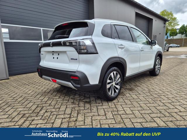 Suzuki S-Cross Comfort+ 110PS MHEV 4x4 ALLGRIP 1.4 Boosterjet Teilleder Navi Klimaautomatik Sitzheizung ACC PDC v+h 4x Kamera Suzuki-Radio Apple CarPlay Android Auto Touchscreen 2xKeyless 17-LM 
