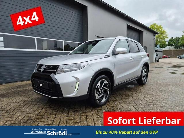 Suzuki Vitara - Comfort+ 110PS MHEV 4x4 ALLGRIP 1.4 Boosterjet Allrad Teilleder mit Alcantara Navi Klimaautomatik Sitzheizung ACC PDC v+h R&uuml;ckf.Kamera Suzuki-Radio Apple CarPlay Android Auto Touchscreen 2xKeyless 17-LM