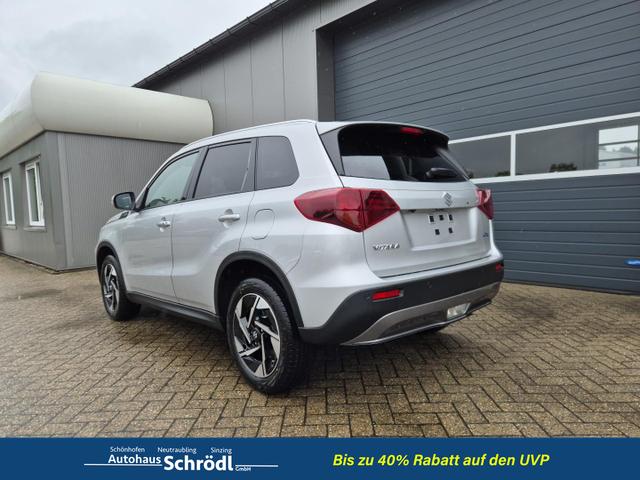 Suzuki Vitara Comfort+ 110PS MHEV 4x4 ALLGRIP 1.4 Boosterjet Allrad Teilleder mit Alcantara Navi Klimaautomatik Sitzheizung ACC PDC v+h R&uuml;ckf.Kamera Suzuki-Radio Apple CarPlay Android Auto Touchscreen 2xKeyless 17-LM 