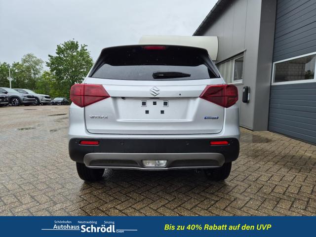 Suzuki Vitara Comfort+ 110PS MHEV 4x4 ALLGRIP 1.4 Boosterjet Allrad Teilleder mit Alcantara Navi Klimaautomatik Sitzheizung ACC PDC v+h R&uuml;ckf.Kamera Suzuki-Radio Apple CarPlay Android Auto Touchscreen 2xKeyless 17-LM 